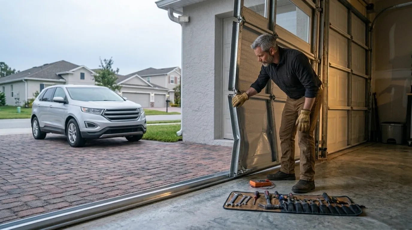 Same-day garage door service by Middletown Garage Door Pros in Middletown, NJ